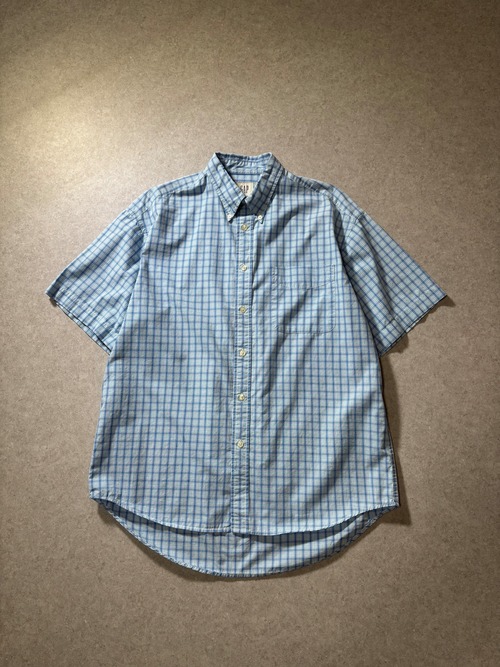 00s GAP check shirt