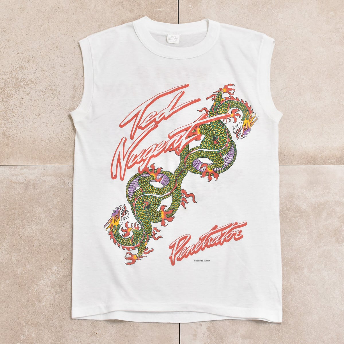 80s TED NUGENT 1984tour T-shirt | 古着屋 grin days memory 【公式