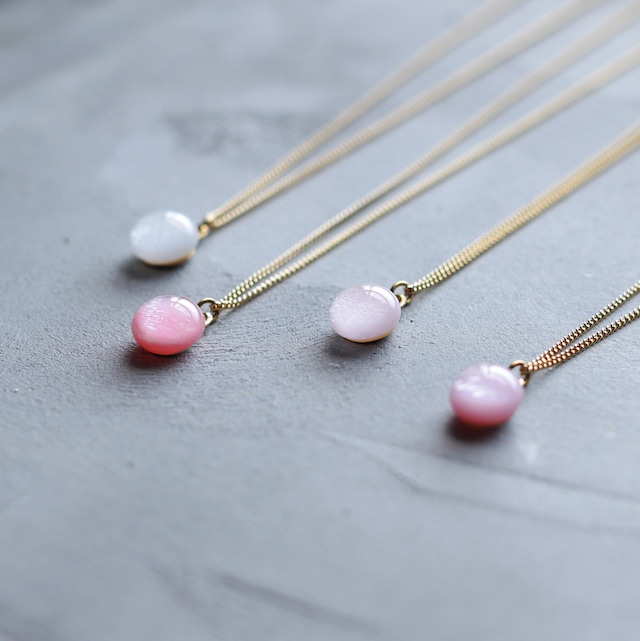 きらきらドロップミニ ねこ｜ネックレス｜N156