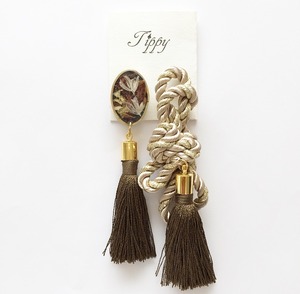 rope tassel pierce / earring