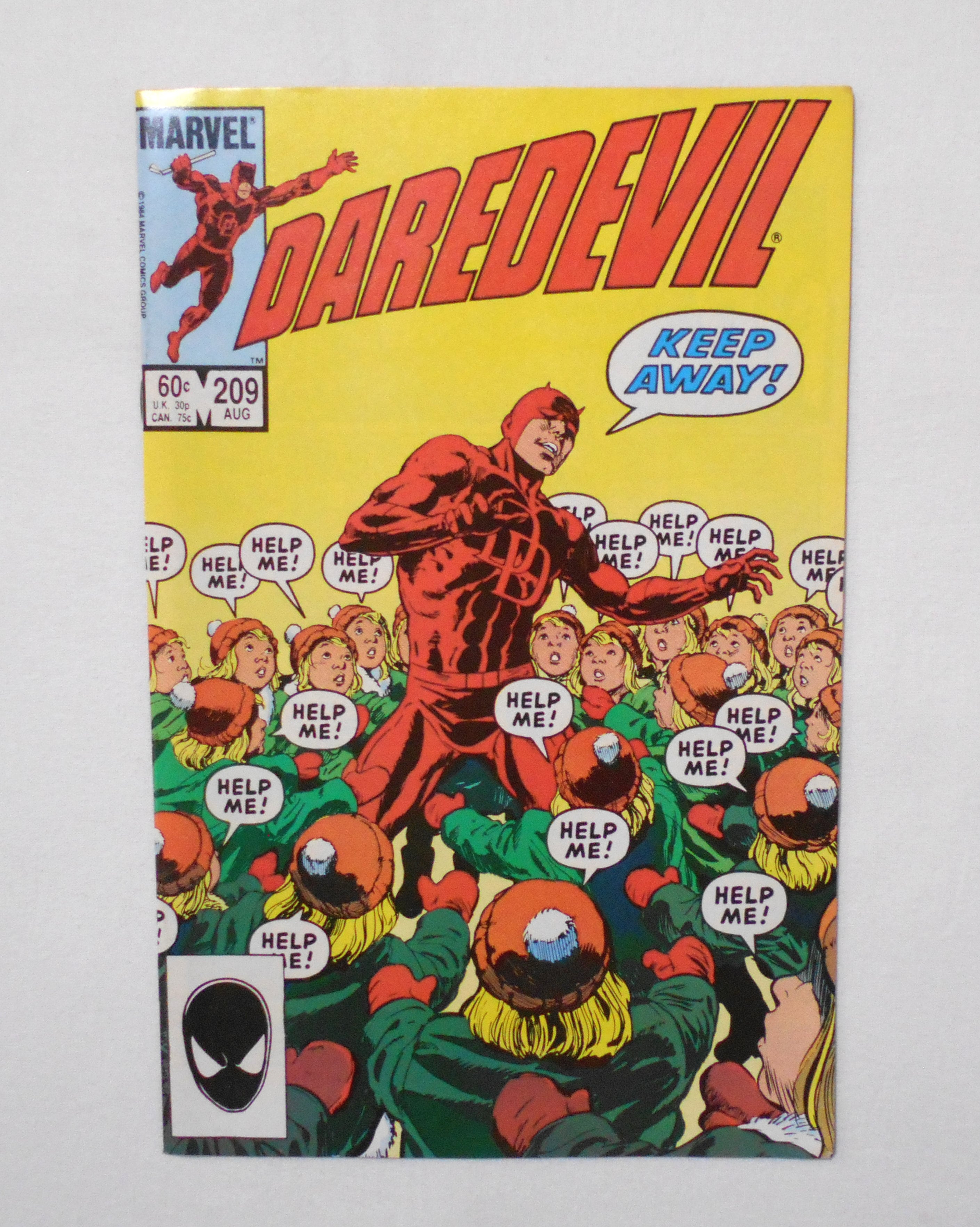 デアデビル DAREDEVIL】 VOL.1 NO.210 MARVEL ＜1984年＞ アメコミ
