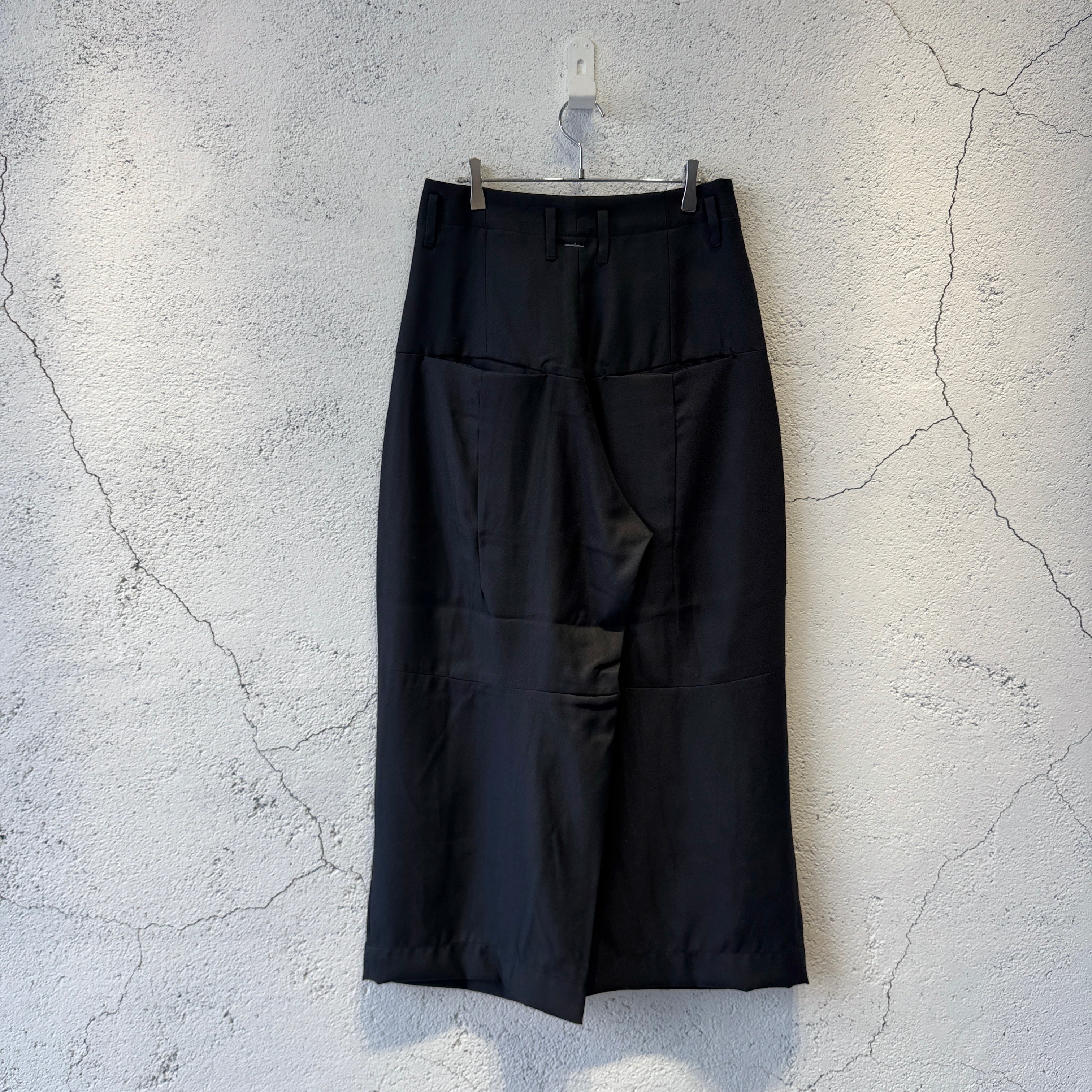 SHINYAKOZUKA / UPCYCLED BAGGY / DEADSTOCK POLYESTER TWILL / BLACK