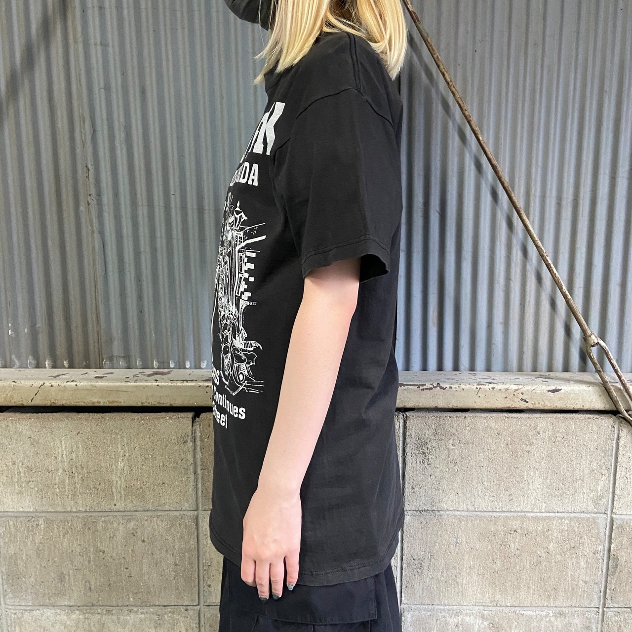 USA製 90年代 BIKE WEEK 1995 バイク モーターサイクルTシャツ メンズM 