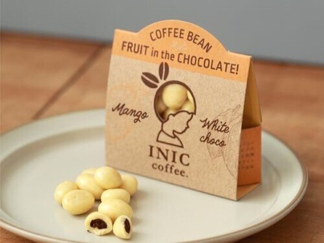 INIC coffee　|　チョコレート　COFFEE BEAN MEETS FRUIT ホワイト×マンゴー