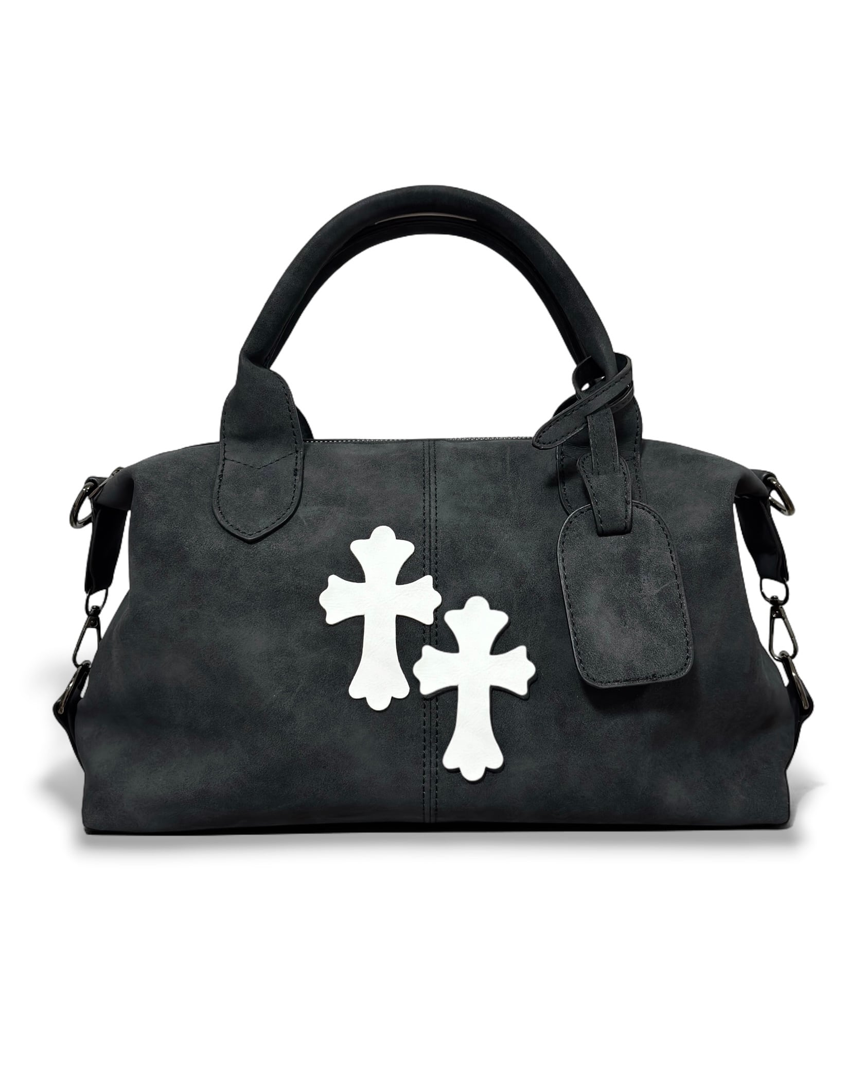 CROSS PATCH LUXE BAG【Smoky Black】 | TITIA.Official