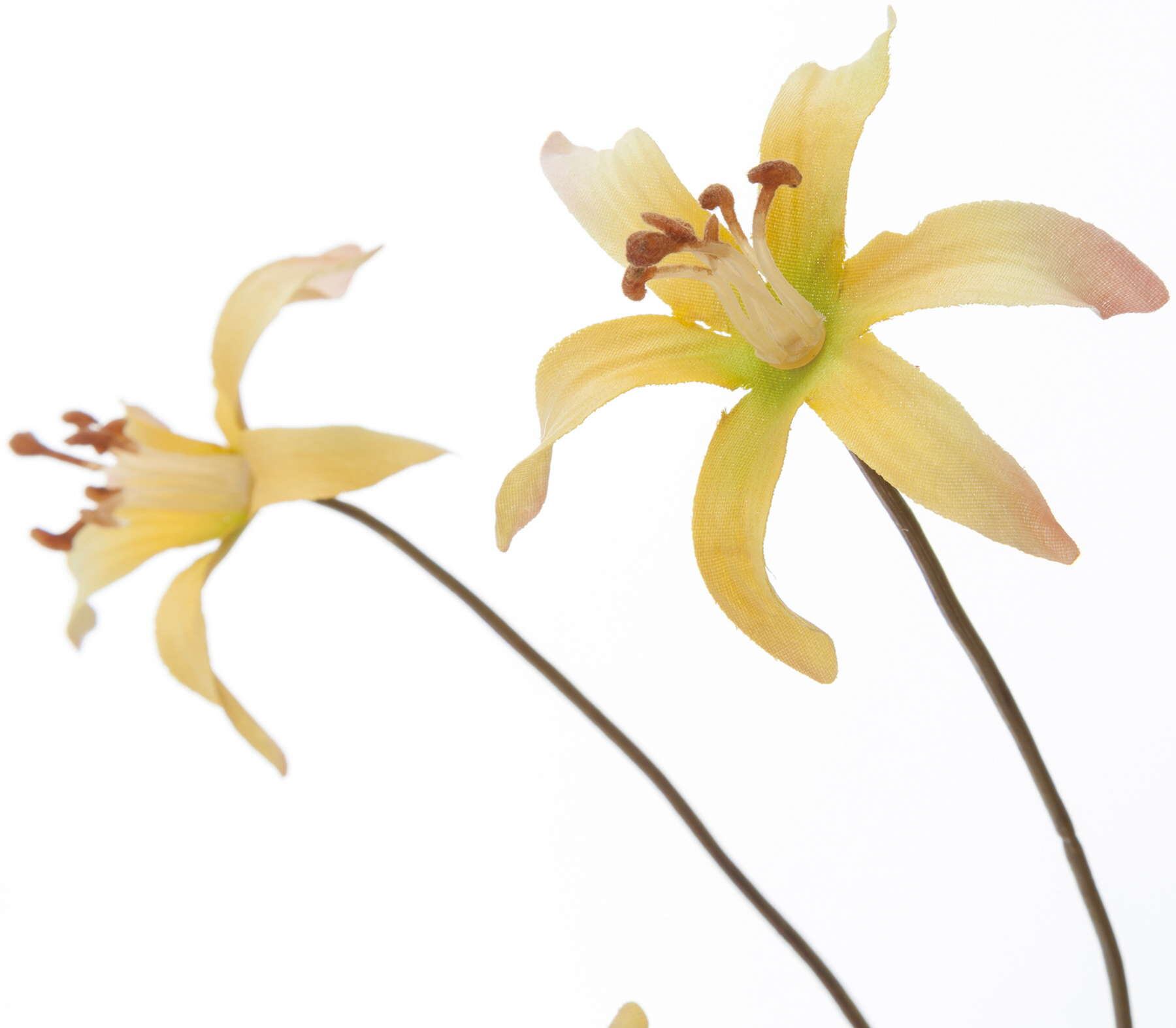 スイングリリースプレー　イエロー系　FA-7245Y　4961823693465　造花（アーティフィシャルフラワー） > 定番造花フラワー（素材）