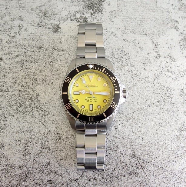 VAGUE WATCH / ヴァーグウォッチ】Diver's Son / Yellow | 正光 VAGUE WATCH / ヴァーグウォッチ】Diver's Son / Yellow | 正光