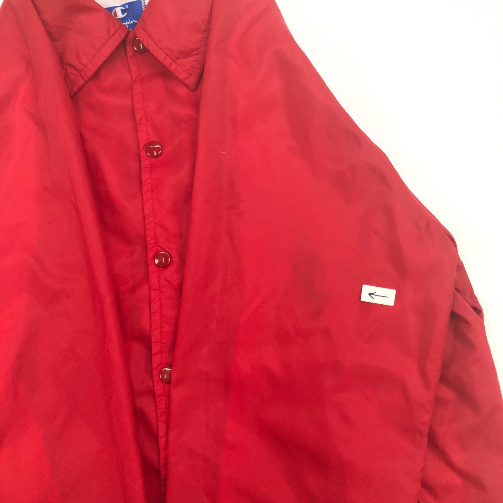 Champion | チャンピオン コーチジャケット レッド | 古着屋 EAGLEBASE