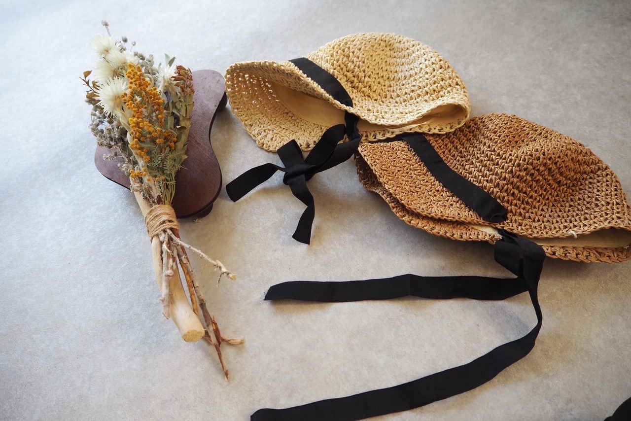 bonnet straw hat - 2