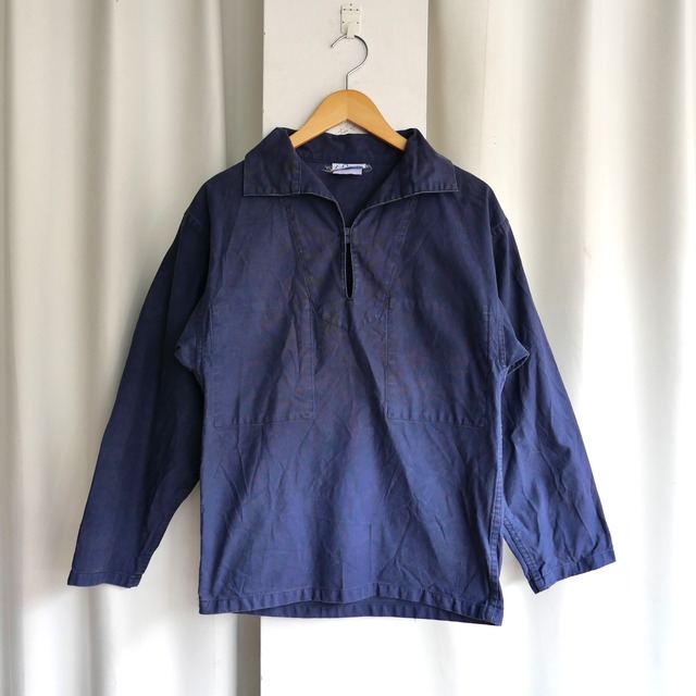 FRENCH VINTAGE BLUE SMOCK