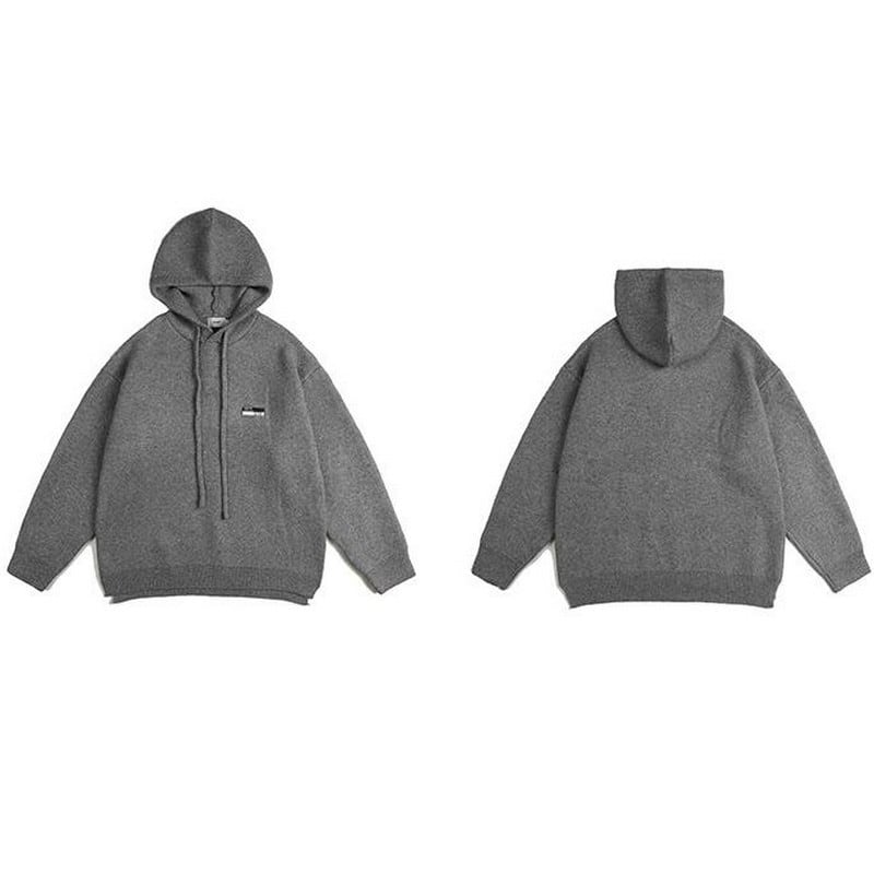 フード付きニットパーカー 3color TO1187 | nicoilo |ニコイロ