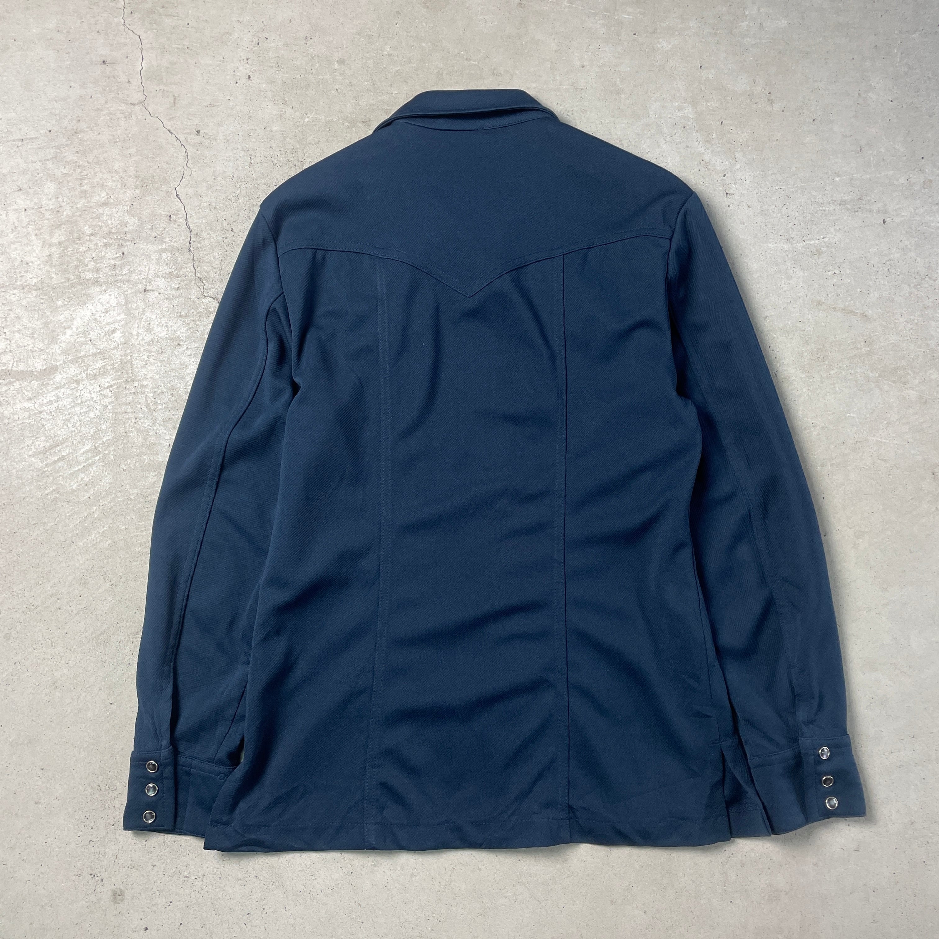 USA製 70年代 Lee リー ウエスタンシャツ ジャケット ポリエステル 