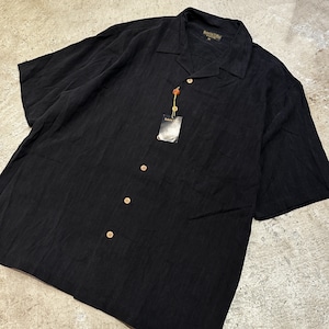ROBERTO VILLINI SILK SHIRT BLK