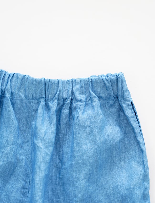 aulico : LINEN PANTS / ICE BLUE | aulico