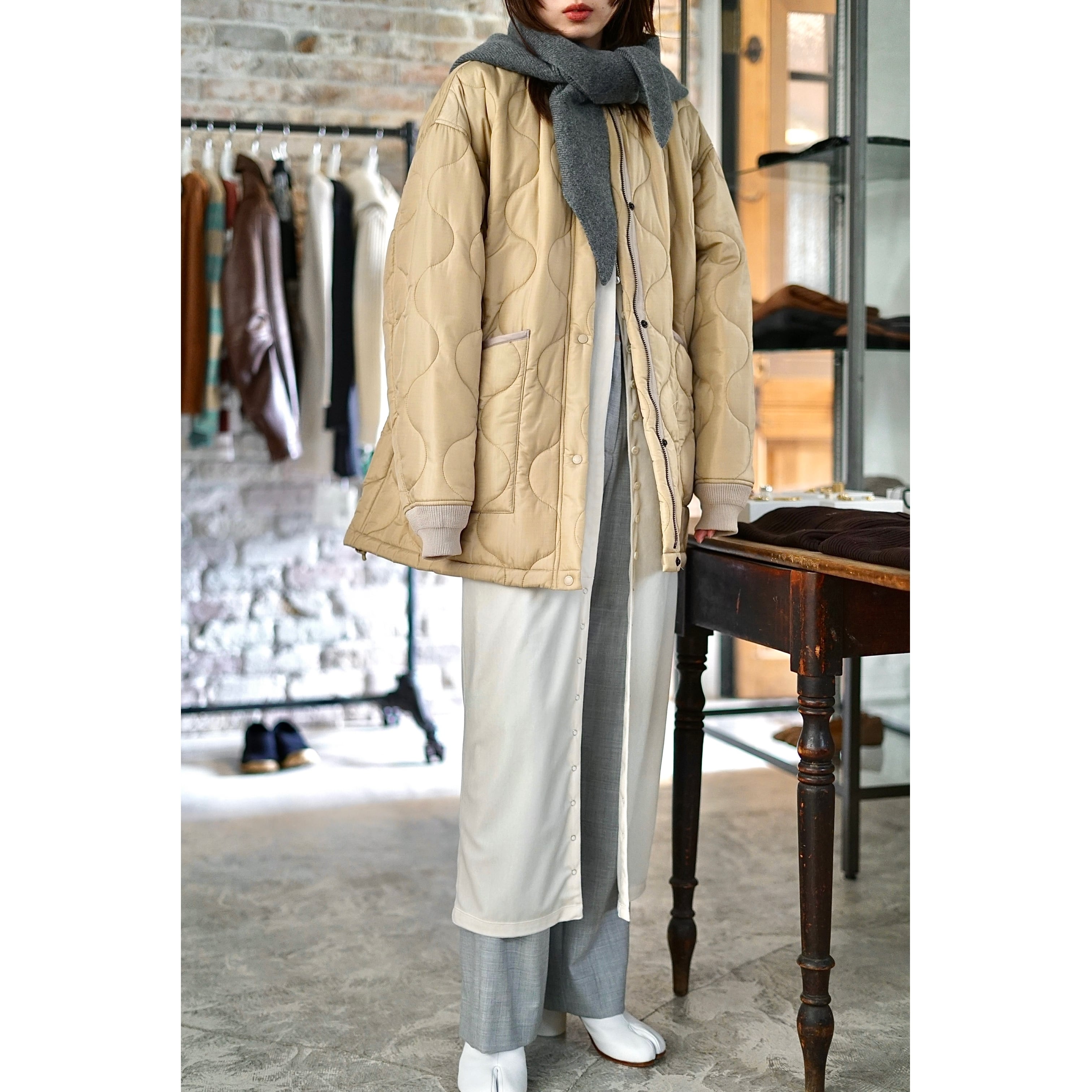 HYKE / QUILTED LINER TYPE CWU-9/P JACKET (BLACK, SANDSTONE, KHAKI