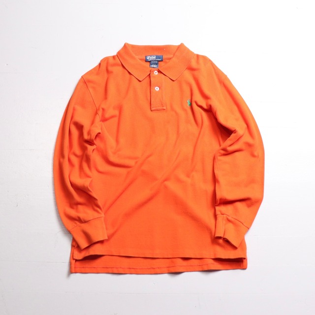 1990s “Polo by Ralph Lauren” L/S Polo Shirt c351