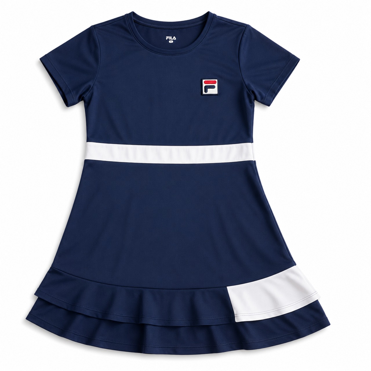 麗美愛用品 ♪FILA テニスウェア ワンピース Mサイズ Mサイズ｜1週間〜レンタル】FILA ワンピース｜クラシカルネイビー