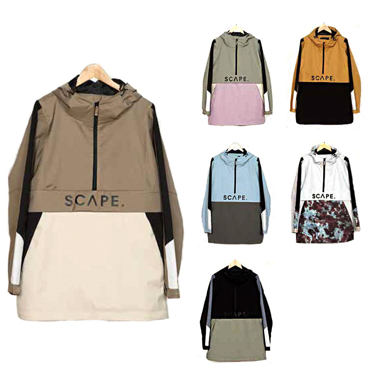 23-24 SCAPE ANORAK JACKET ウェア ウエア スノーボード 23-24 SCAPE ANORAK JACKET ウェア ウエア スノーボード