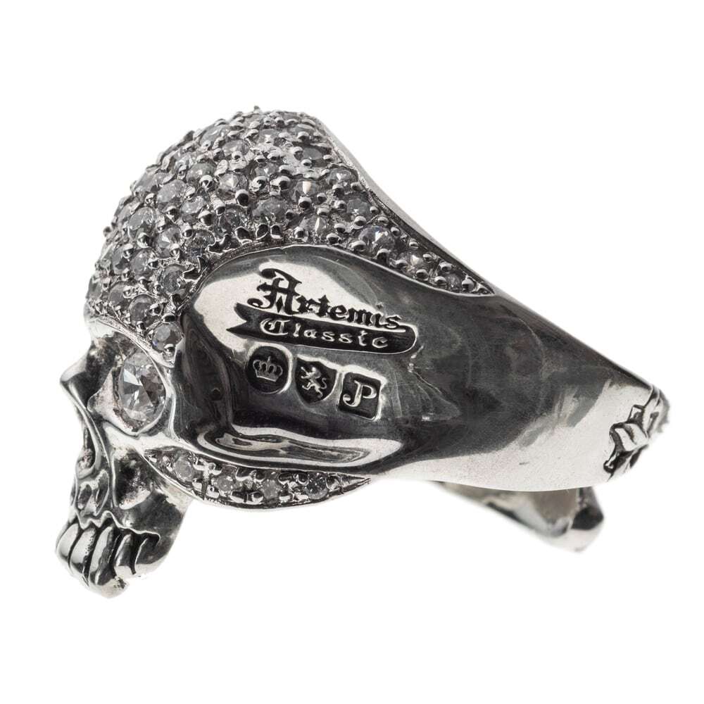 限定誕生石シリアル入り】【カスタムオーダー】メメントモリスカル