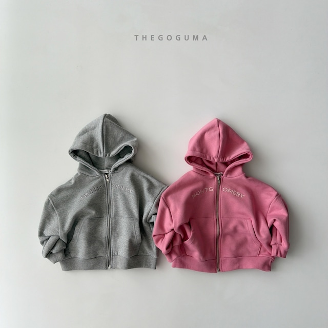 【取寄】the goguma|gomery hoodie zip-up|ゴメリフーディージップアップ|XS-JL|kids&jr|26 autumn
