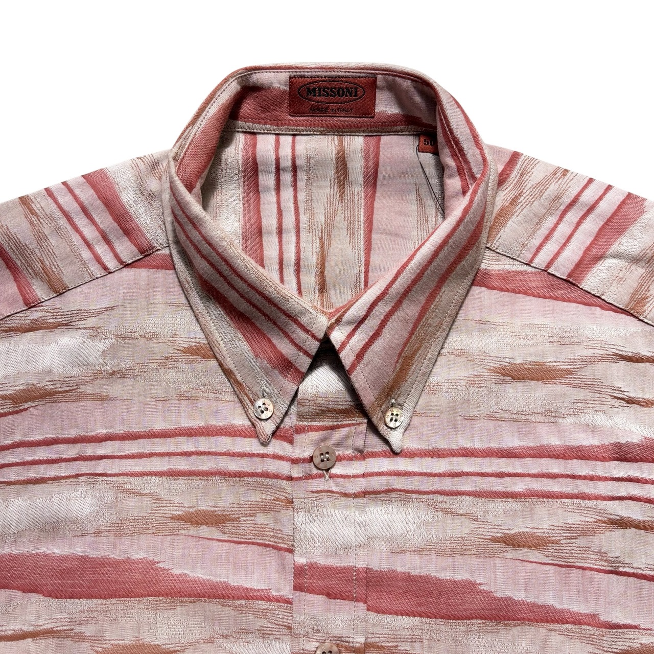 MISSONI border pattern B.D. shirt