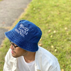 バケットハット(デニム・ブラック)