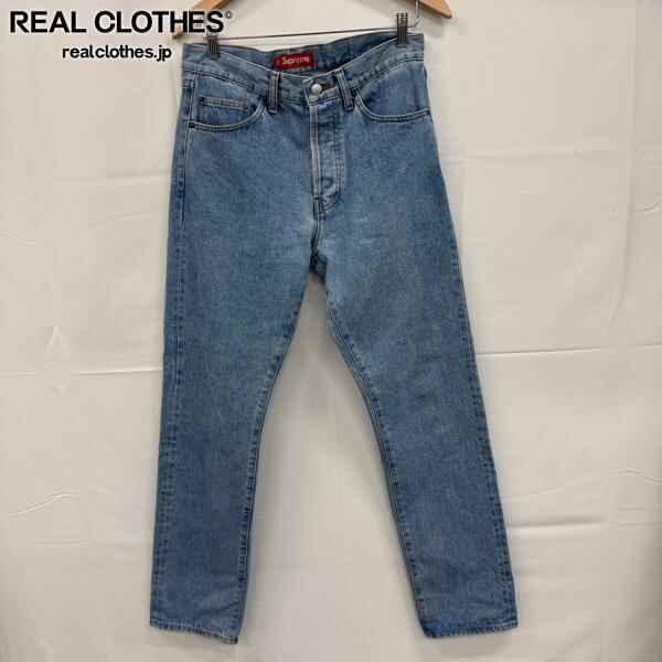 Supreme シュプリーム デニムパンツ 30 インディゴ スリム SUPREME シュプリーム スリム デニムパンツ 30 インディゴ /◇