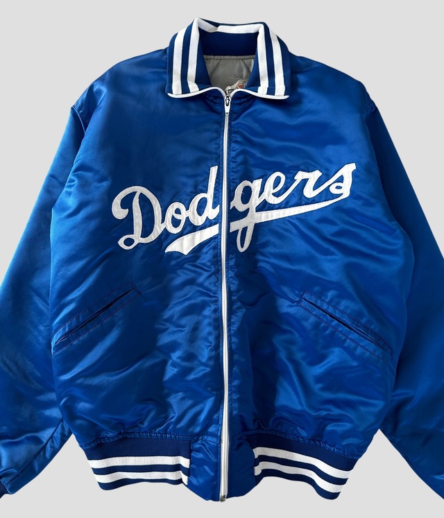 -Dodgers- Vintage 80s S MLB Dodgers stadium jacket -