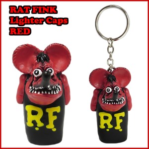 ⚡RATFINK 【別注カラー】ライターキャップ ／RED x BLACK