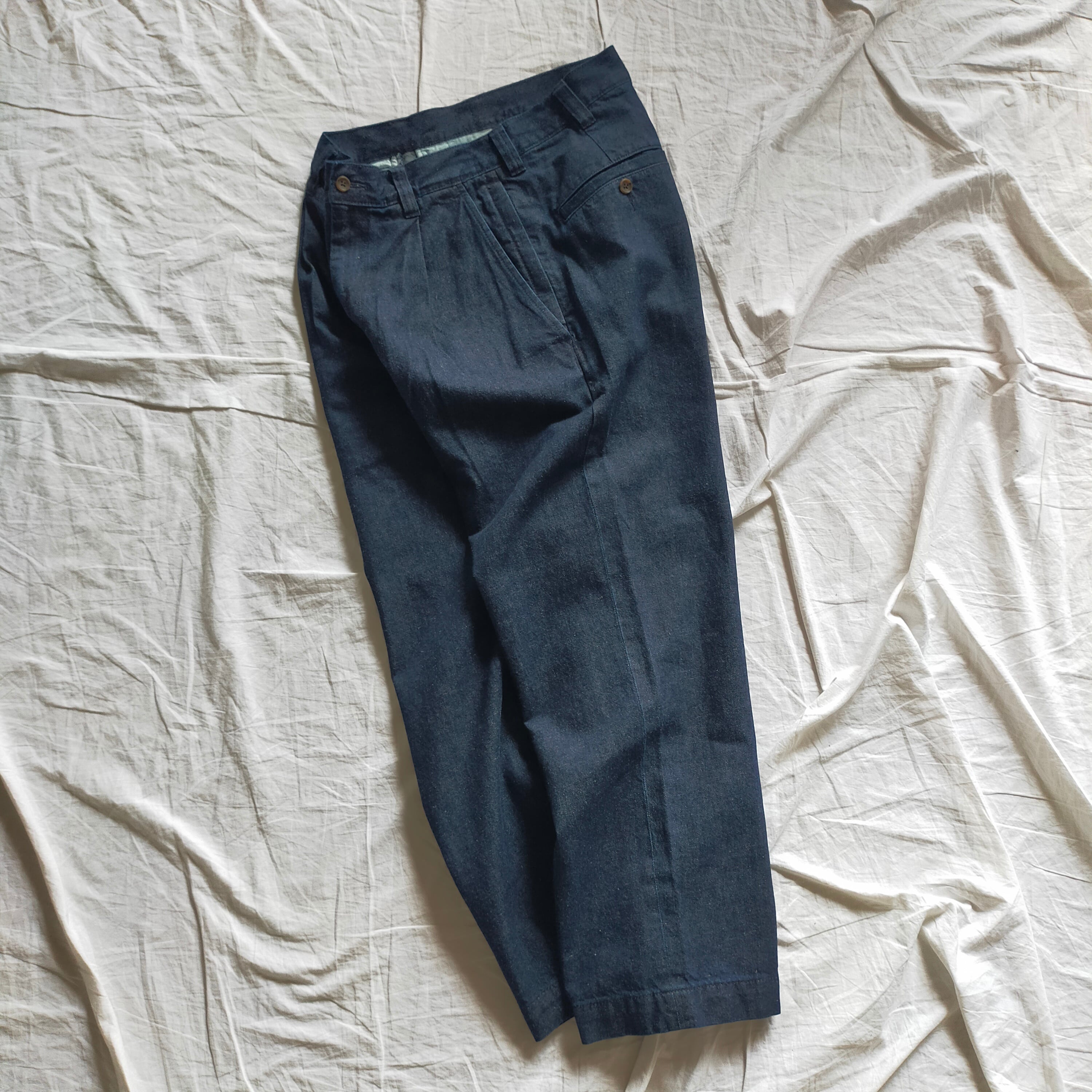 pwa hemp mix denim slacks | somnolence