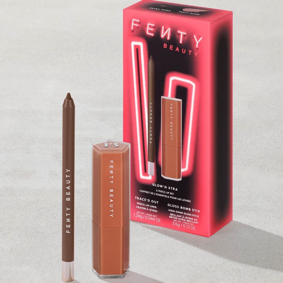 【Fenty Beauty】2025ホリデー Glow'n Xtra 2-Piece Lip Set