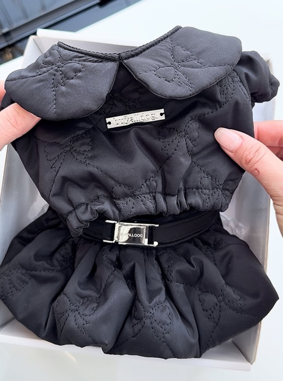 予約【buyalldog】Bloom QuiltedJacket (2color)