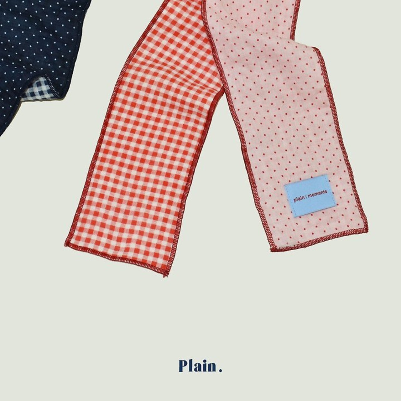 【取寄/韓国直送】Plain.ドット柄マフラー｜秋服｜韓国子供服｜26/AT