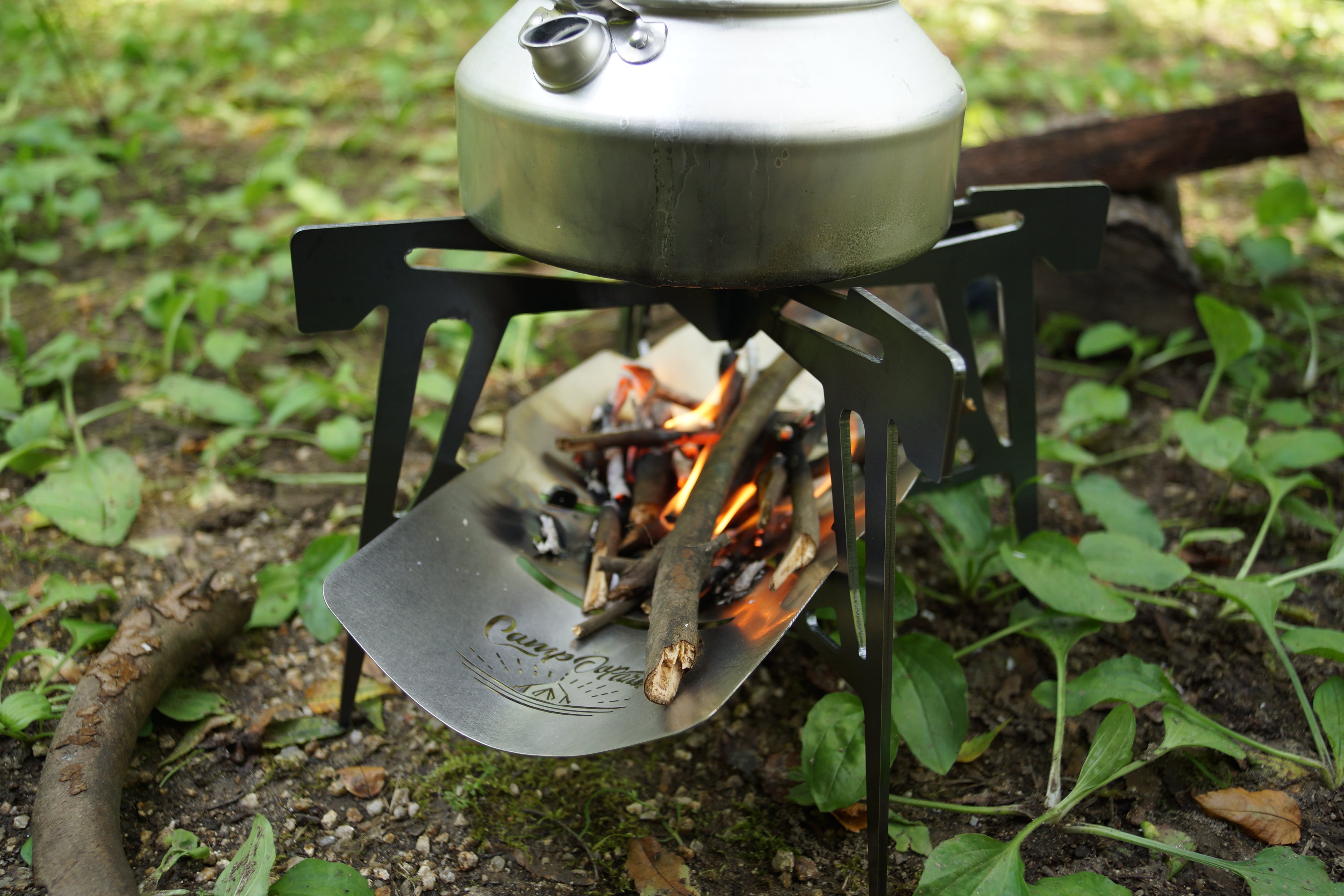 ラスト1台」CAMPOOPARTS A4ソロ焚火台 火星人Kayak(カヤック ラスト1台」CAMPOOPARTS A4ソロ焚火台 火星人Kayak(カヤック
