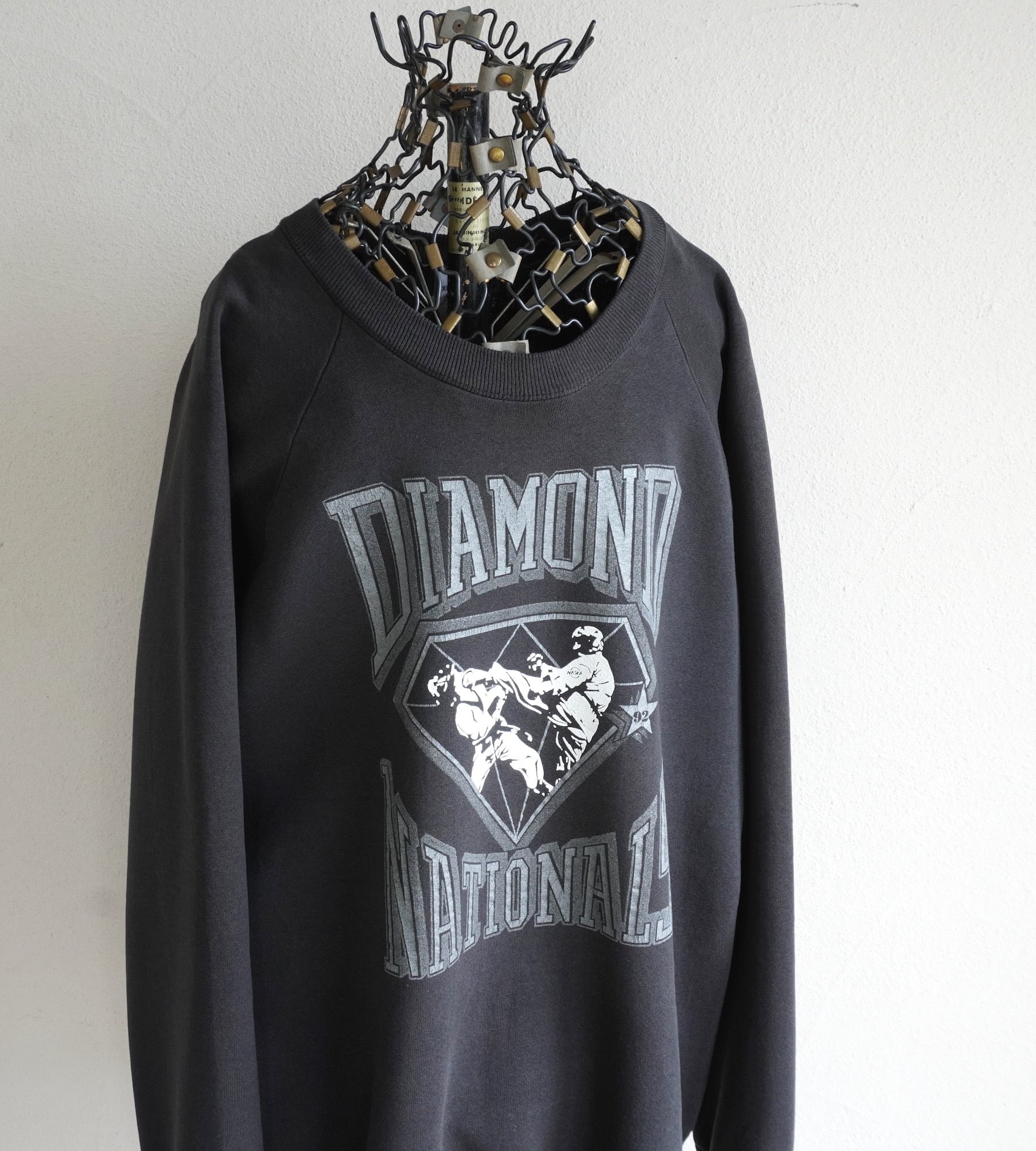 90’s 製 LONGHOUSEサンダーバード&クジラ柄 カウチン 1990's CANADA製 [LONGHOUSE] サンダーバード&クジラ柄 カウチン