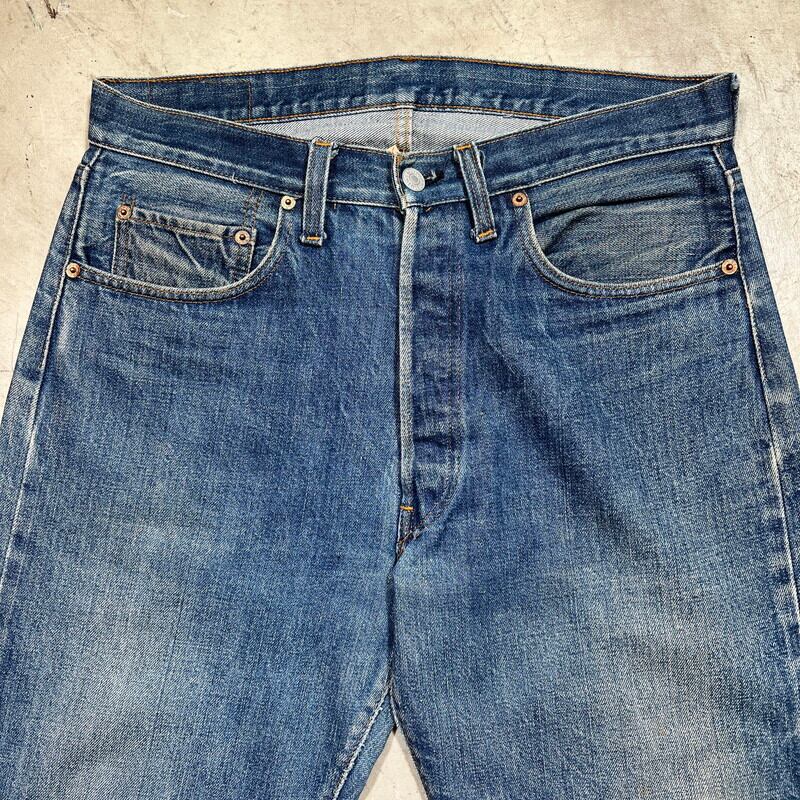 70's Levi's リーバイス 501 66前期 デニム 色落ち良好 刻印6 70's Levi's リーバイス 501 66前期 デニム 色落ち良好 刻印6