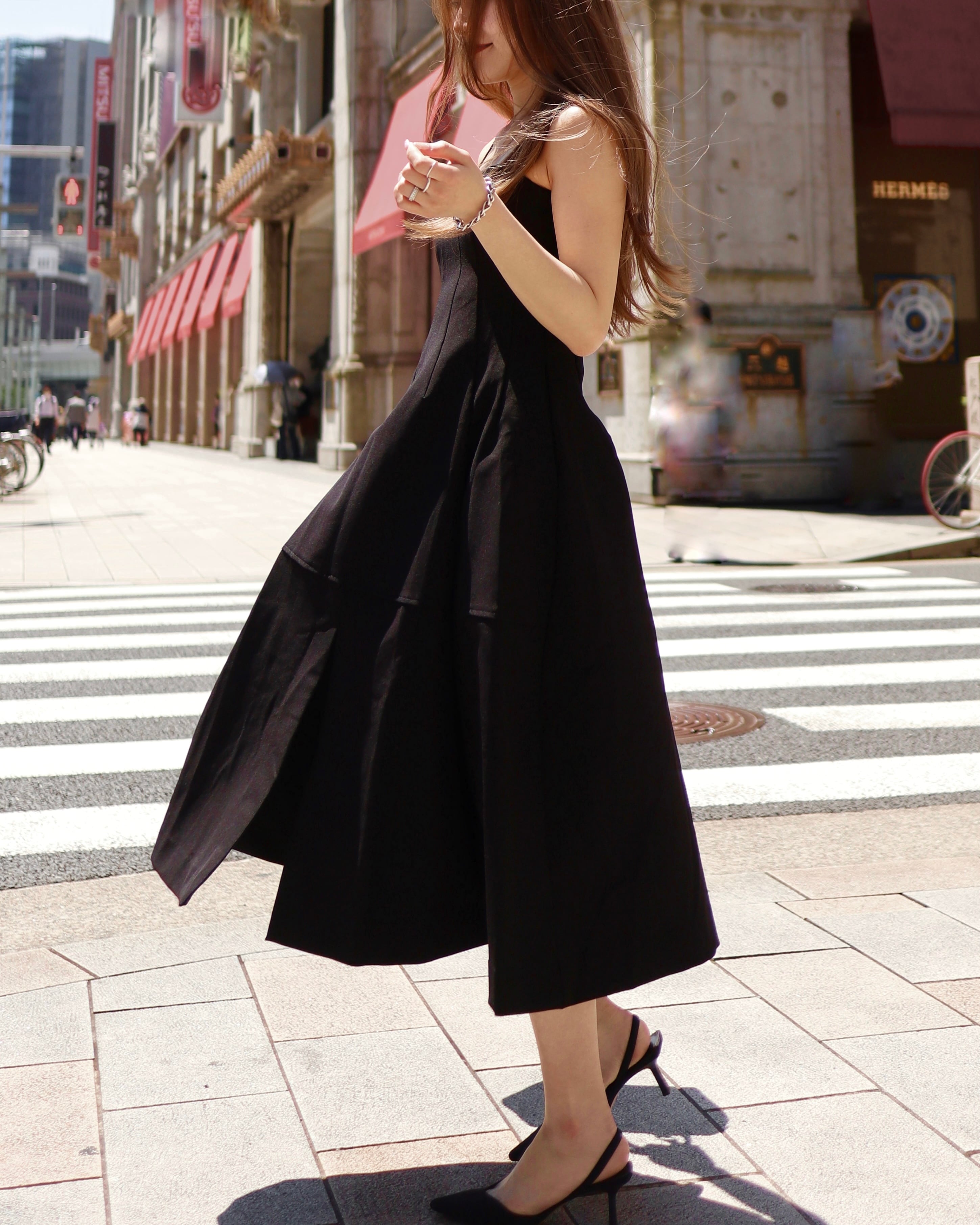 VELLA FRED Slit maxi skirt