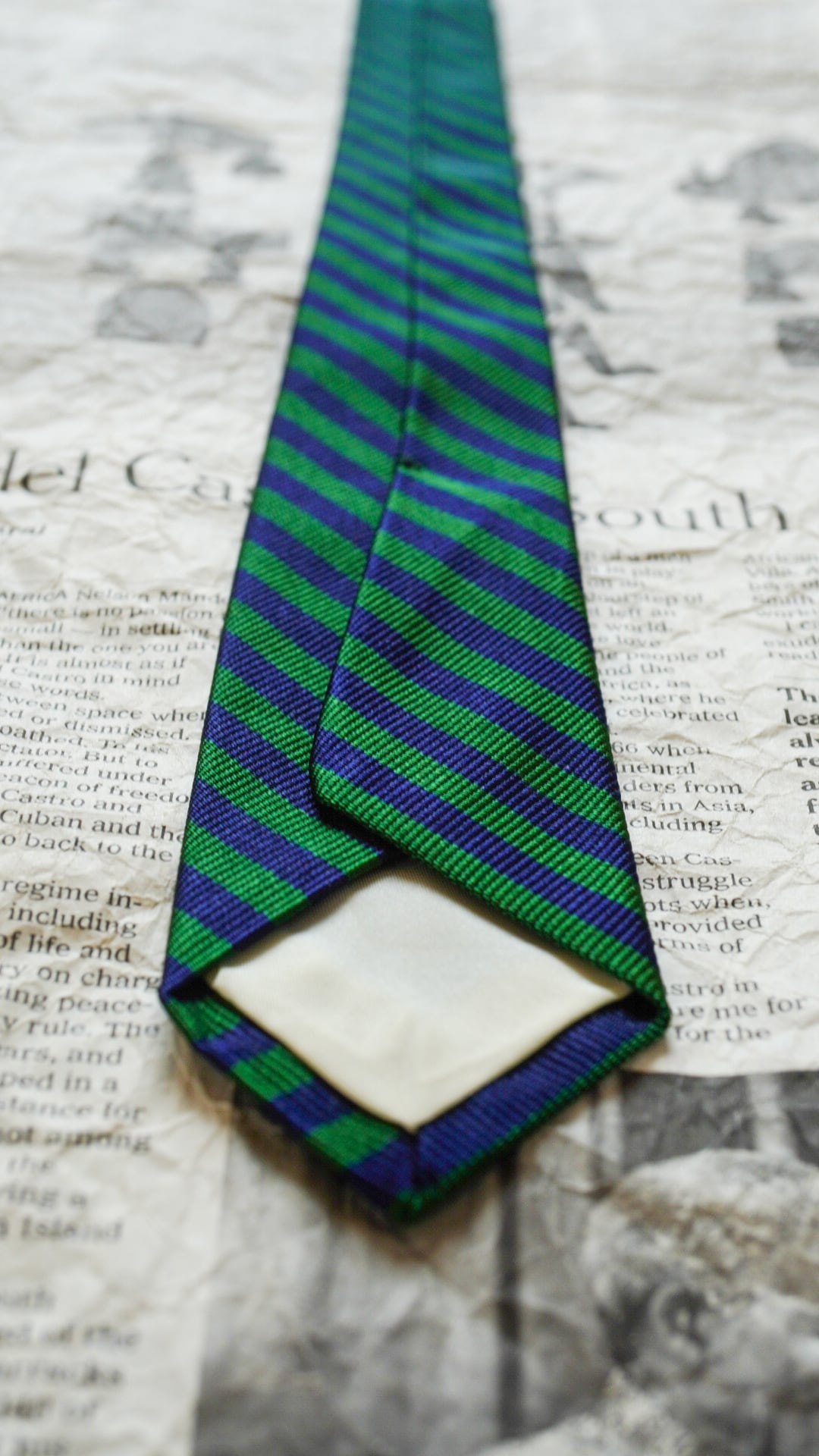 1960s】BROOKS BROTHERS ブルックスブラザーズ レップタイ 《黒タグ