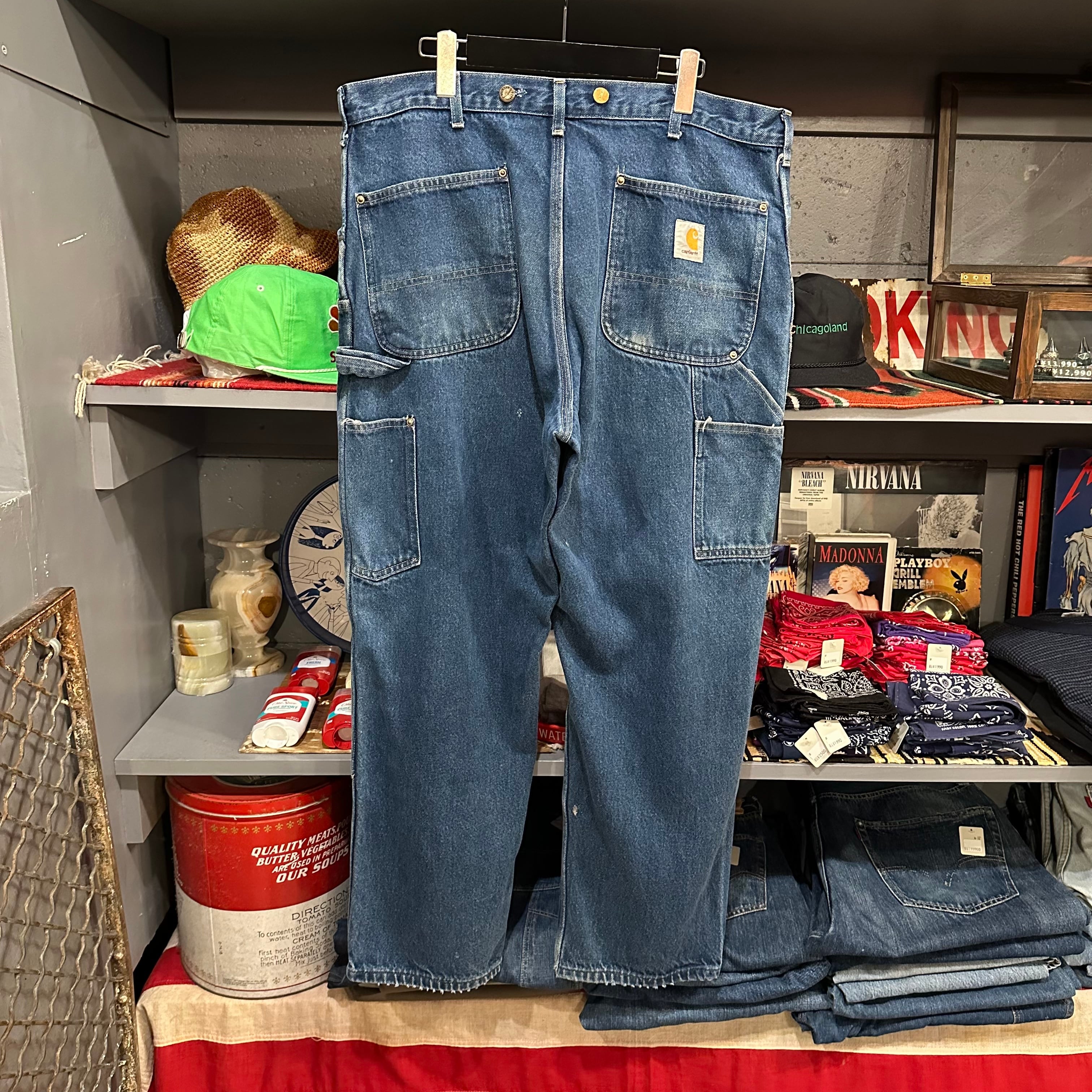 80s Carhartt Double knee painter Denim Pants | VOSTOK powered by BASE