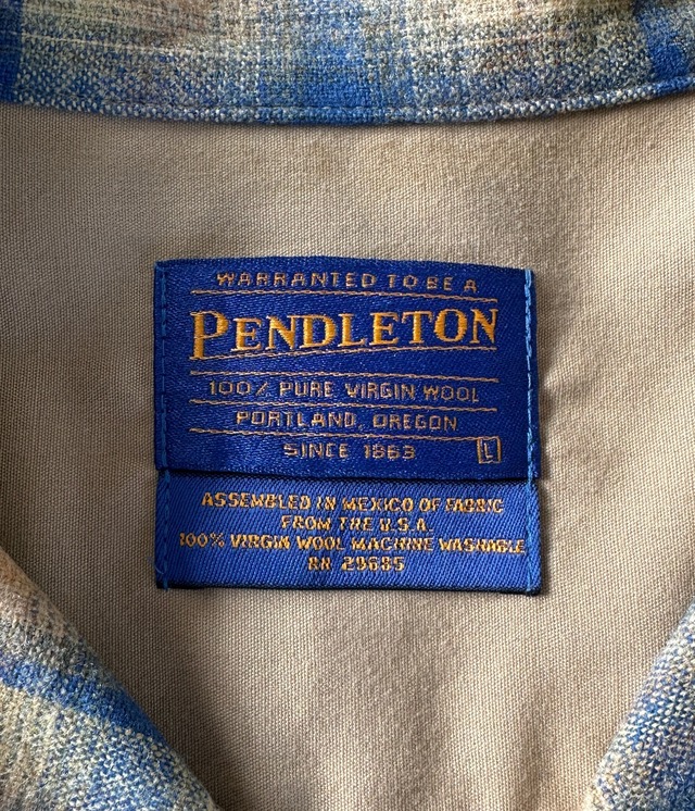 -Pendleton- Vintage 90s L Board Shirt