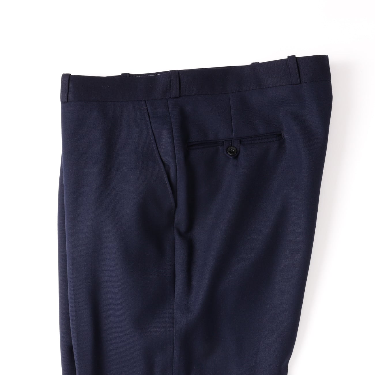 極美品】80s special vintage wool slacks pants W37 navy made in