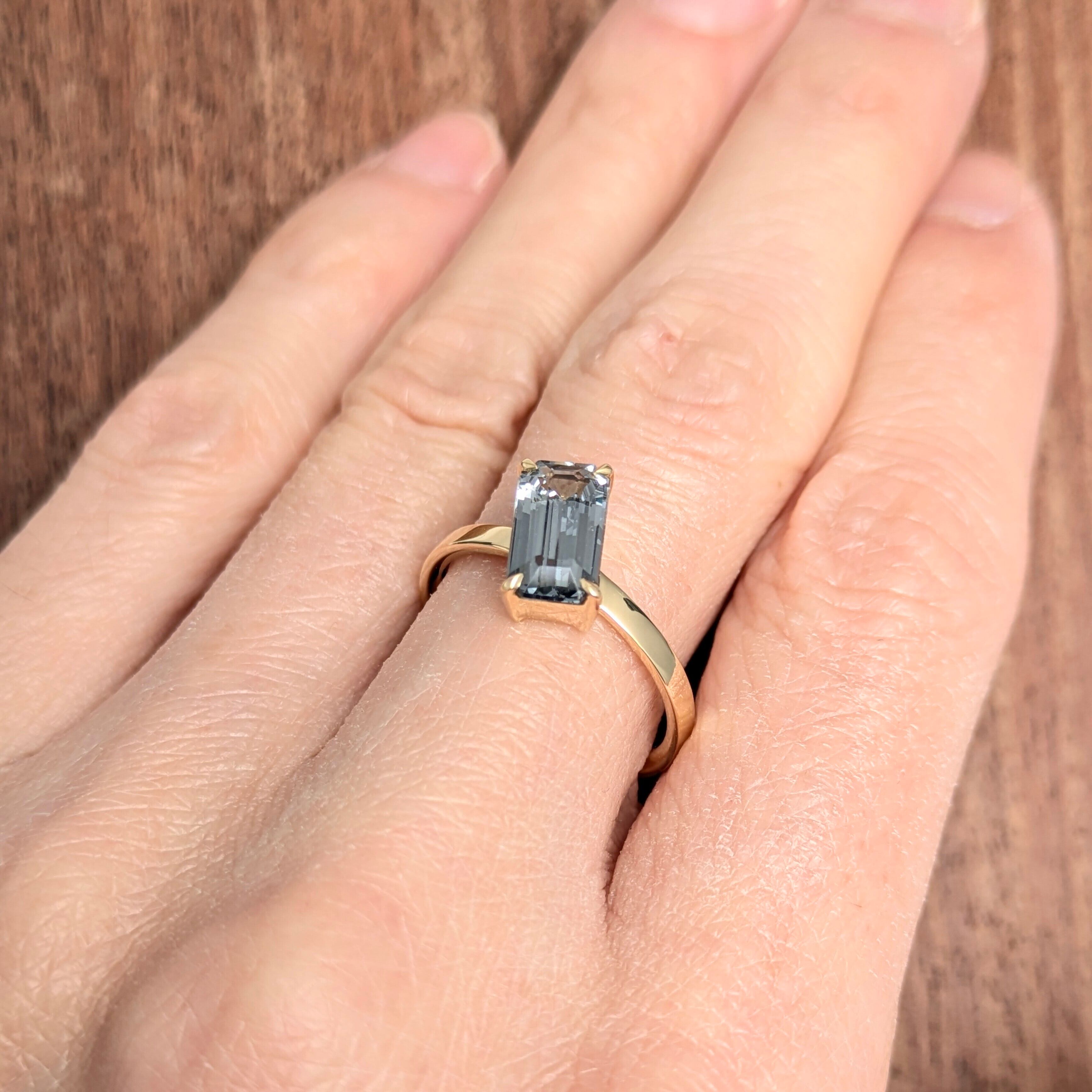 K18スピネルリング ミャンマー・モゴック産 スピネル 1.497ct