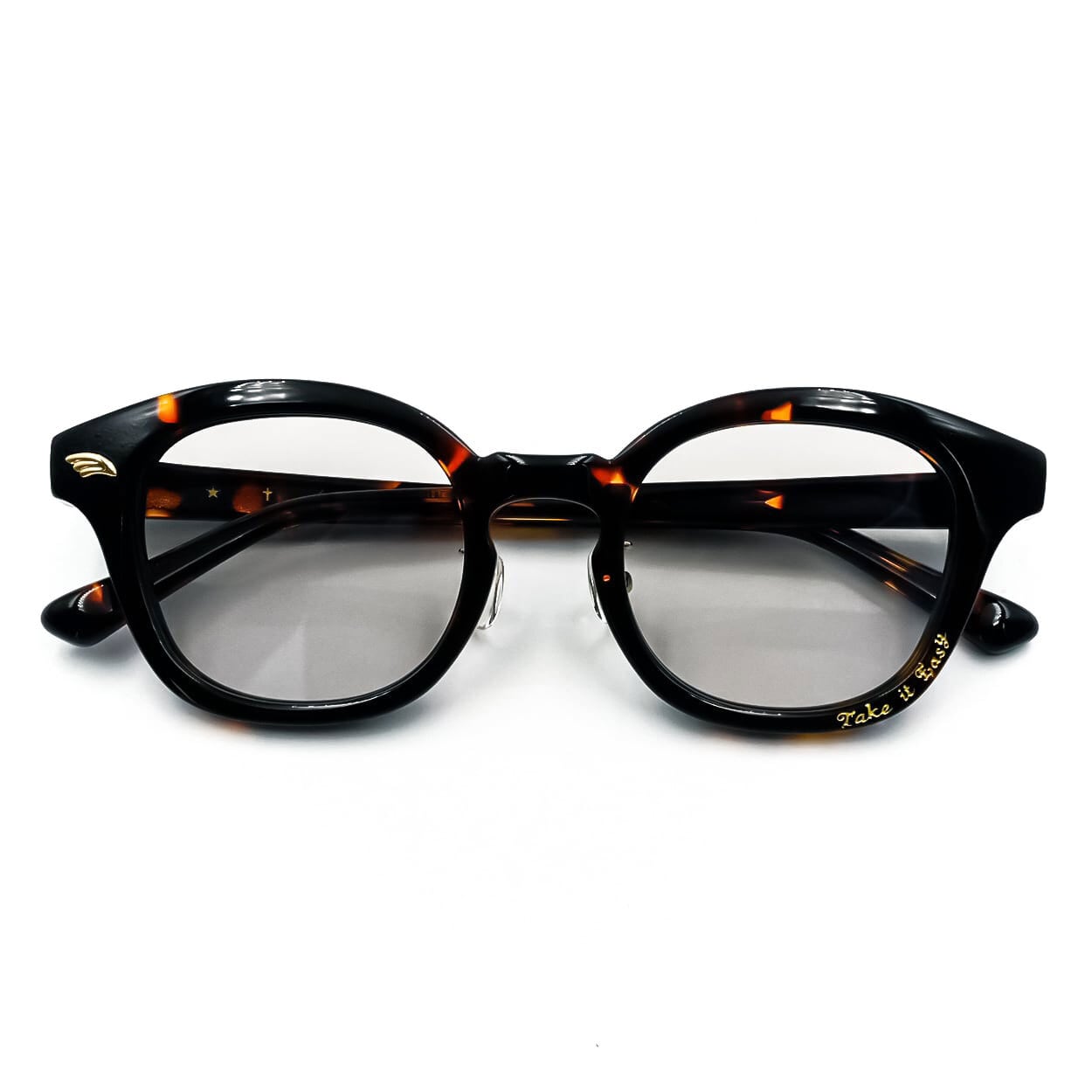 ★ Ash Grayレンズ / Take・Havana(鼈甲柄)フレーム ★