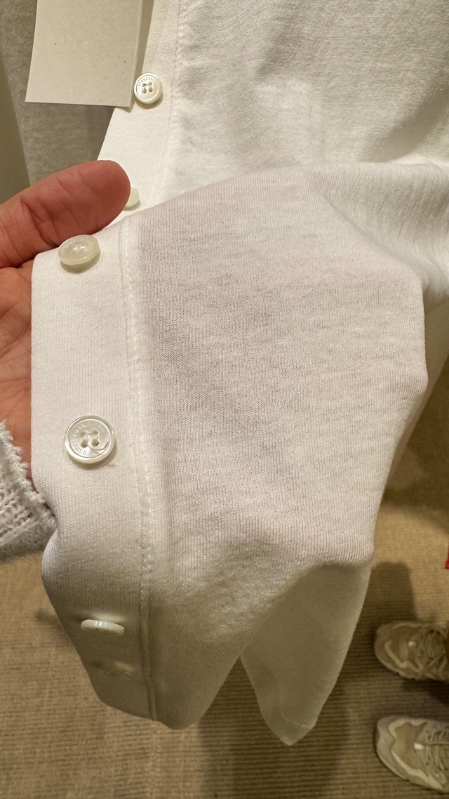 (予約) vegetable / Coco button cardigan 3color