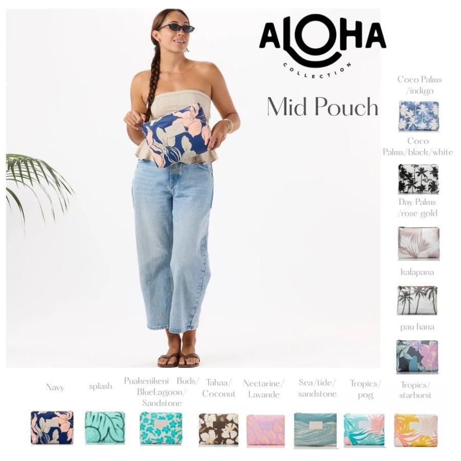 AP3-M26 アロハコレクション ミディアムポーチ ALOHA Collection