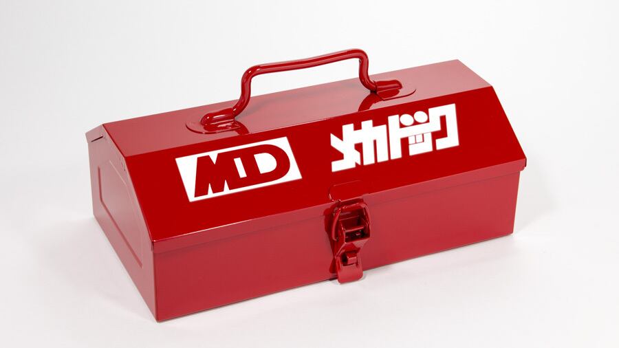 よろしくメカドック 山型ツールボックス RED / グルーヴガレージ