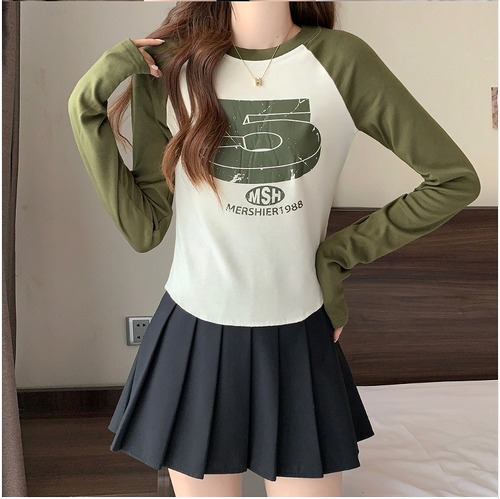 【大きいサイズM-4XL】【秋冬新作】ファッションＴシャツ#sctmmh-234097