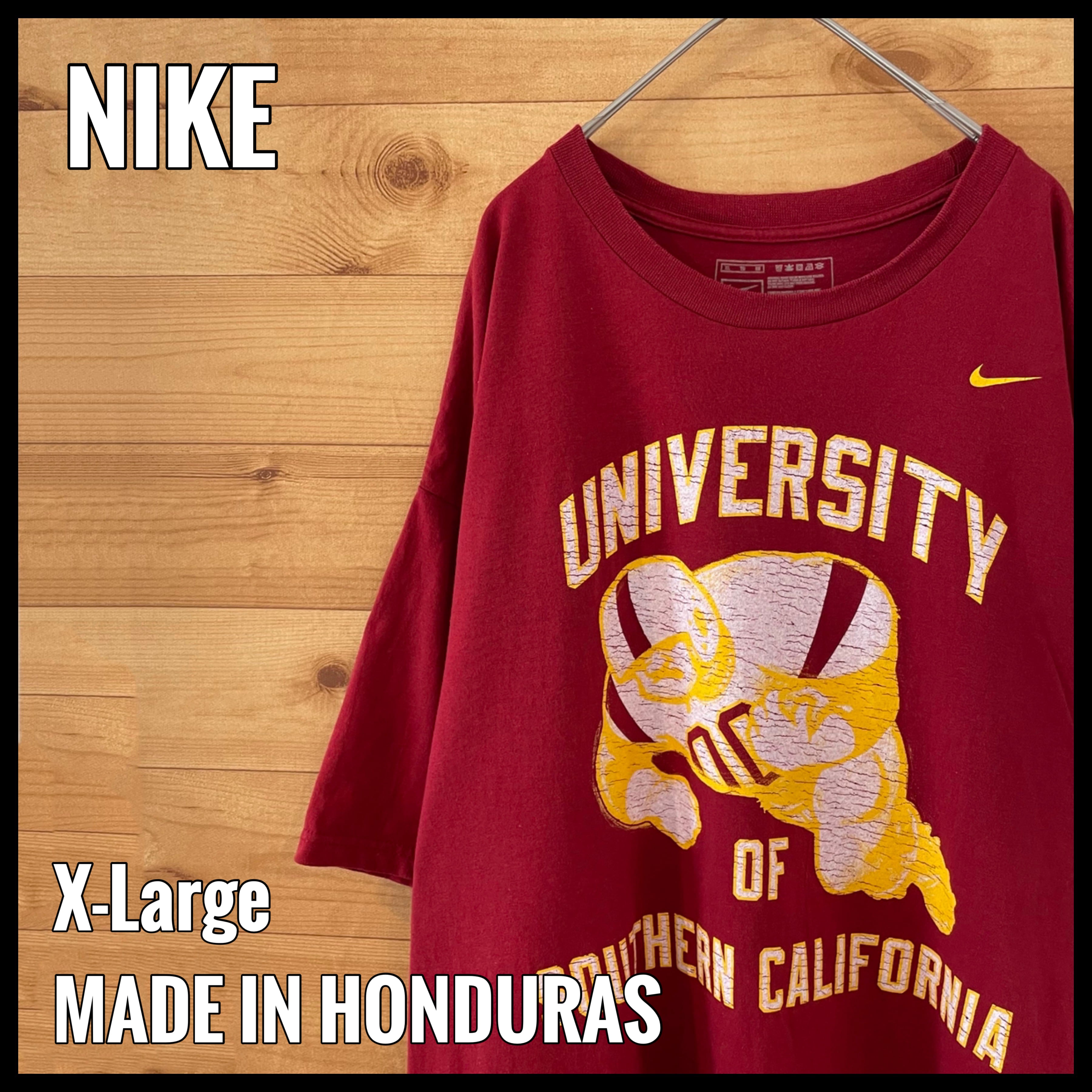 NIKE】カレッジ 南カリフォルニア大学 Tシャツ アメフトアーチロゴ