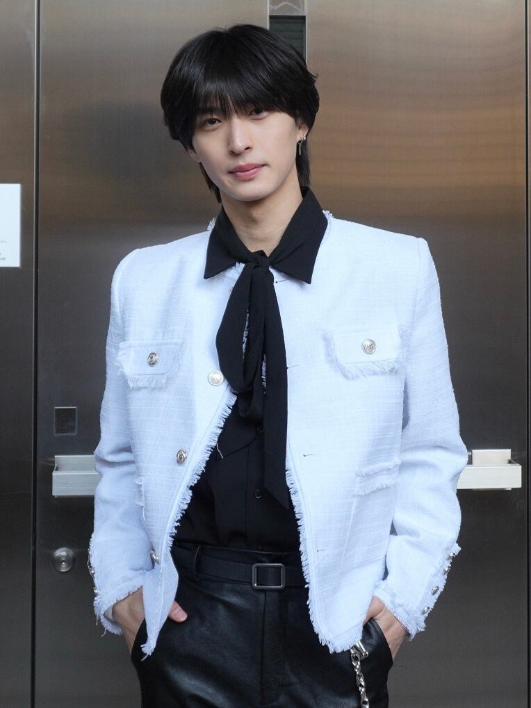 ALUDE SELECT】elegant lame tweed jacket(2color) | 【ALUDE】韓国