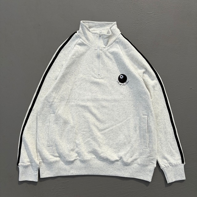 #7127 "AIR WALK" 8ball style halfzip sweat